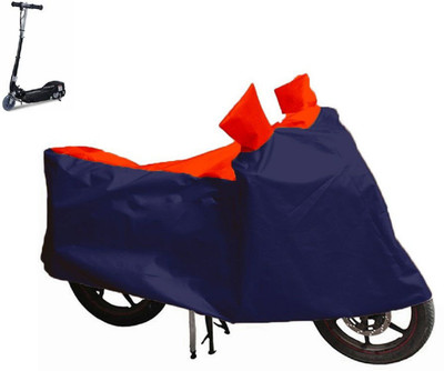 Auto Oprema Waterproof Two Wheeler Cover for Hero(Electric Zippy, Blue, Red)