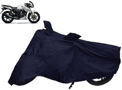 Auto Oprema Waterproof Two Wheeler Cover for TVS(Apache RTR 160, Blue)