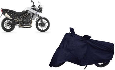 Auto Oprema Waterproof Two Wheeler Cover for Triumph(Tiger 800 XR, Blue)