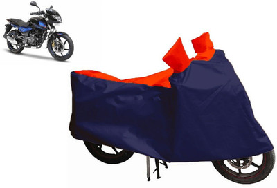 Auto Oprema Waterproof Two Wheeler Cover for Bajaj(Pulsar 150 DTS-i, Blue, Red)