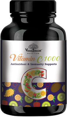 VEDA MAXX Vitamin-C Capsules 1000mg Pack of 1(60 Tablets)