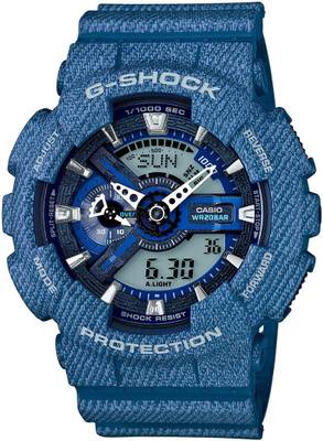 CASIO GA 110DC 2ADR G SHOCK Denim series Analog Digital Watch