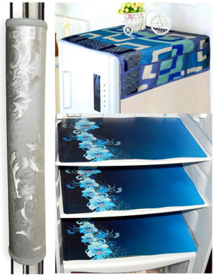 LooMantha Fridge Mat(Width: 55 cm, Blue)