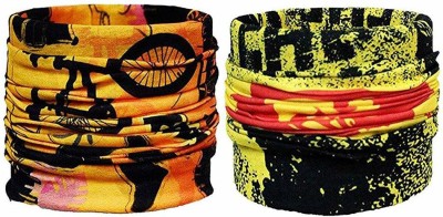 Yashinika Men & Women Striped Bandana(Pack of 2)