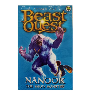 Beast Quest : Series 1 (5) Nanook The Snow Monster(English, Paperback, Adam Blade)