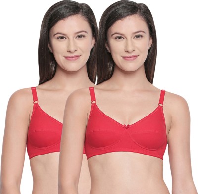 BodyCare by Bodycare Creations Women Full Coverage Non Padded Bra(Red)