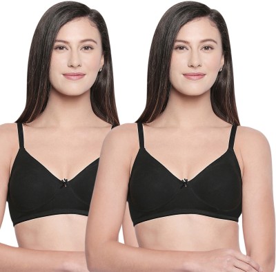 BodyCare by Bodycare Creations Women Full Coverage Non Padded Bra(Black)