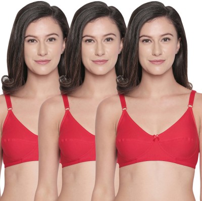 BodyCare by Bodycare Creations Women Full Coverage Non Padded Bra(Red)