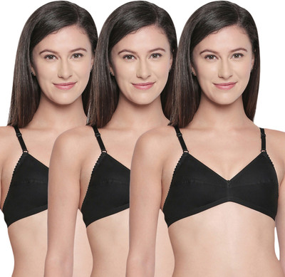 BodyCare by Bodycare Creations Women Full Coverage Non Padded Bra(Black)