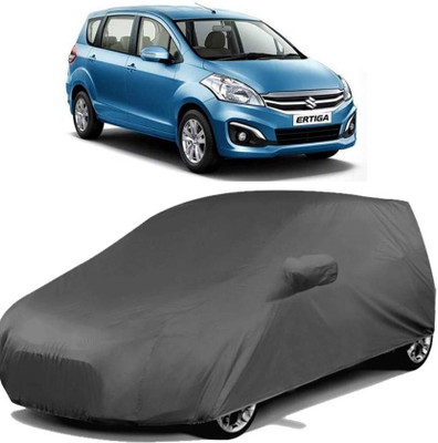 SHT Car Cover For Maruti Suzuki Ertiga (With Mirror Pockets)(Grey)