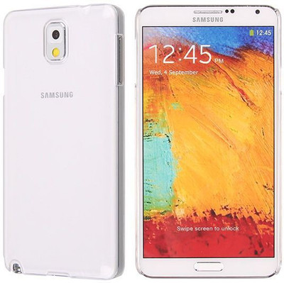 ss creation Back Cover for Samsung Galaxy NOTE 3(Transparent, Shock Proof, Silicon)