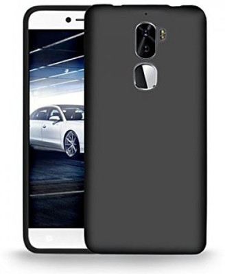 ss creation Back Cover for CoolPad COOL 1 Plain Black Case, smooth finish, soft rubber. Rubber Case, Soft Black Case(Black, Shock Proof)