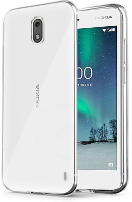 ss creation Back Cover for NOKIA 2 Transparent Back Cover, Plain Back Case(Transparent, Shock Proof, Silicon, Pack of: 1)