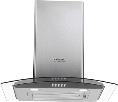 

Hindware HIN93M Wall Mounted Chimney(Steel 1000 CMH)