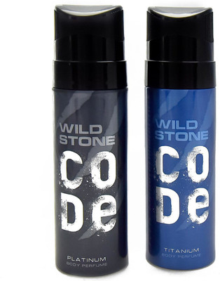 

Wild Stone Titanium And Platinum Combo Pack 2 Body Spray - For Men(240 ml, Pack of 2)