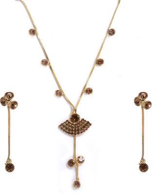 HAWAI Alloy Gold-plated Copper Jewellery Set(Pack of 1)