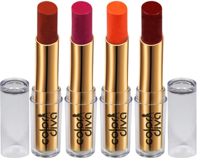 Color Diva Matte Lipstick(multicolor 3, 4.5 g)