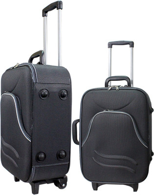

KAAZZ Check-in Suitcase Combo(Grey)