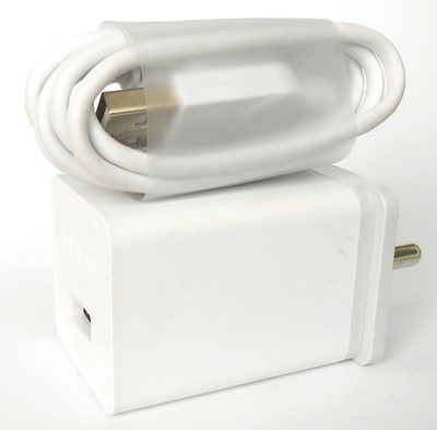 OPPO Wall Charger Accessory Combo for All Mobile Phones(White)