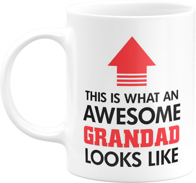 Flair Print FPM071 Printed Ceramic Coffee Mug(350 ml)