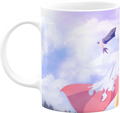 Flair Print Naruto FPM079 Printed Ceramic Coffee Mug(350 ml)