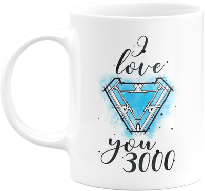 Flair Print FPM074 Printed Ceramic Coffee Mug(350 ml)