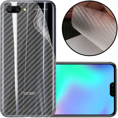 CASE CREATION Huawei Honor V10 (2021) Mobile Skin(3D Carbon Fibre Transparent Back Skin Matte Finish)