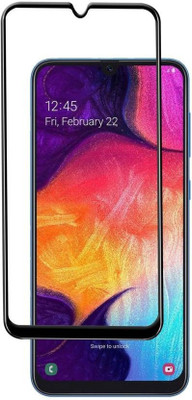 HOBBYTRONICS Edge To Edge Tempered Glass for Samsung Galaxy M10(Pack of 1)