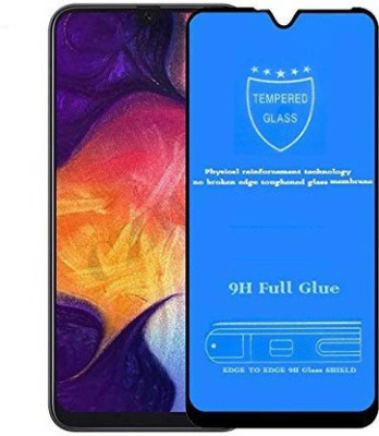 HOBBYTRONICS Edge To Edge Tempered Glass for Samsung Galaxy M10(Pack of 1)