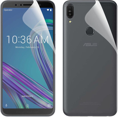 CASE CREATION Front and Back Screen Guard for Asus Zenfone Max Pro M1(Pack of 2)