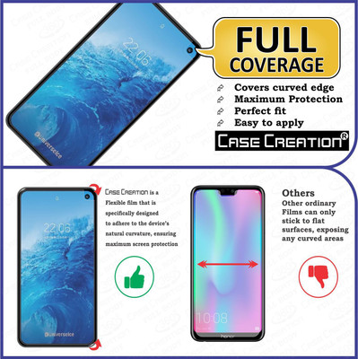 CASE CREATION Nano Glass for Samsung S10 Lite(Pack of 2)