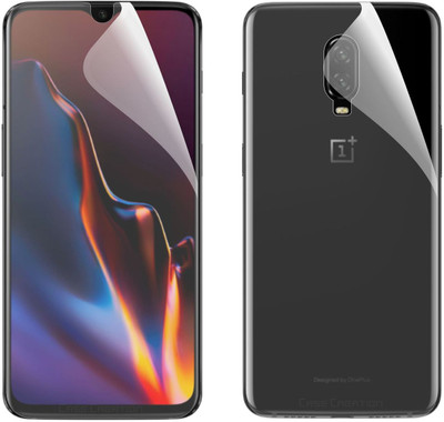 CASE CREATION Front and Back Screen Guard for OnePlus 6T(Pack of 2)