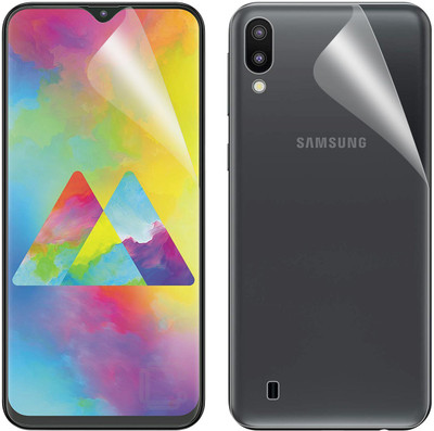 CASE CREATION Front and Back Screen Guard for Samsung Galaxy M10(Pack of 2)