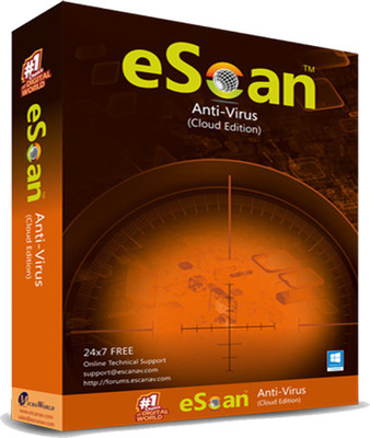 

ESCAN Anti-virus 10 User 1 Year(CD/DVD)