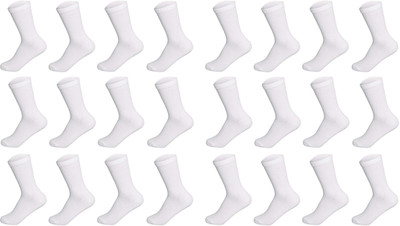MUKHAKSH Men Solid Calf Length(Pack of 24)