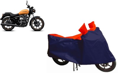 Auto Oprema Waterproof Two Wheeler Cover for Royal Enfield(Thunderbird 500, Blue, Red)