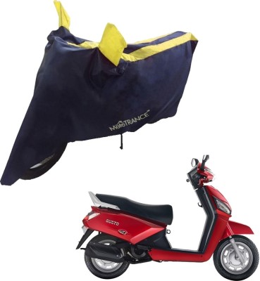 MOTOTRANCE Two Wheeler Cover for Mahindra(Gusto, Blue)