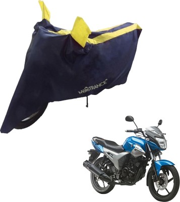 MOTOTRANCE Two Wheeler Cover for Yamaha(SZ R, Blue)