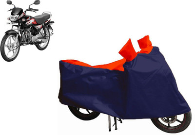 Auto Oprema Waterproof Two Wheeler Cover for Hero(HF Deluxe, Blue, Red)