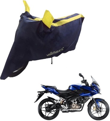 MOTOTRANCE Two Wheeler Cover for Bajaj(Pulsar AS 150, Blue)