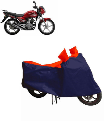 Auto Oprema Waterproof Two Wheeler Cover for Yamaha(YBR 125, Blue, Red)
