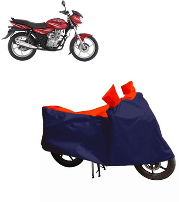 Auto Oprema Waterproof Two Wheeler Cover for Bajaj(Discover 125 DTS-i, Blue, Red)