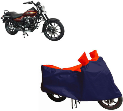 Auto Oprema Waterproof Two Wheeler Cover for Bajaj(Avenger 150 Street, Blue, Red)