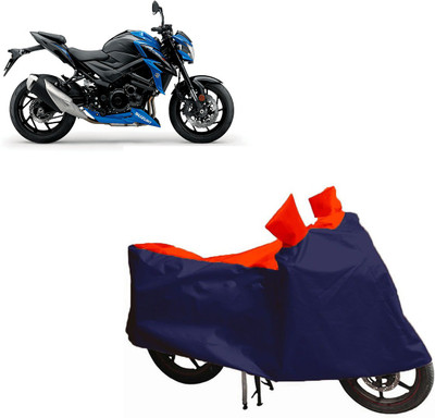 Auto Oprema Waterproof Two Wheeler Cover for Suzuki(GSX, Blue, Red)