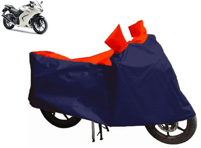 Auto Oprema Waterproof Two Wheeler Cover for Kawasaki(Ninja 250, Blue, Red)