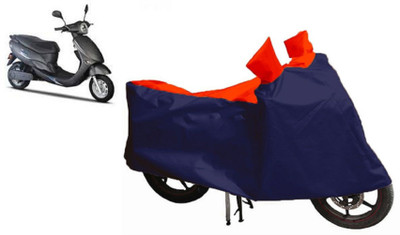 Auto Oprema Waterproof Two Wheeler Cover for Avon(E Scoot, Blue, Red)
