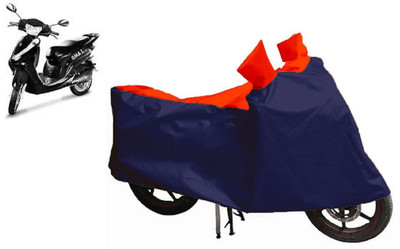 Auto Oprema Waterproof Two Wheeler Cover for Hero(Electric Optima, Blue, Red)