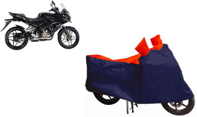 Auto Oprema Waterproof Two Wheeler Cover for Bajaj(Pulsar AS 150, Blue, Red)