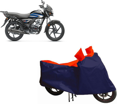 Auto Oprema Waterproof Two Wheeler Cover for Honda(CD 110 Dream, Blue, Red)