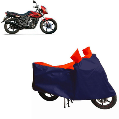 Auto Oprema Waterproof Two Wheeler Cover for TVS(Flame DS 125, Blue, Red)